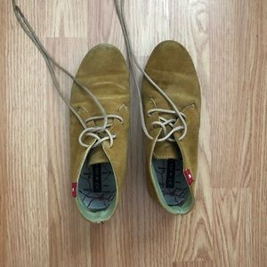 Oliberte suede leather booties